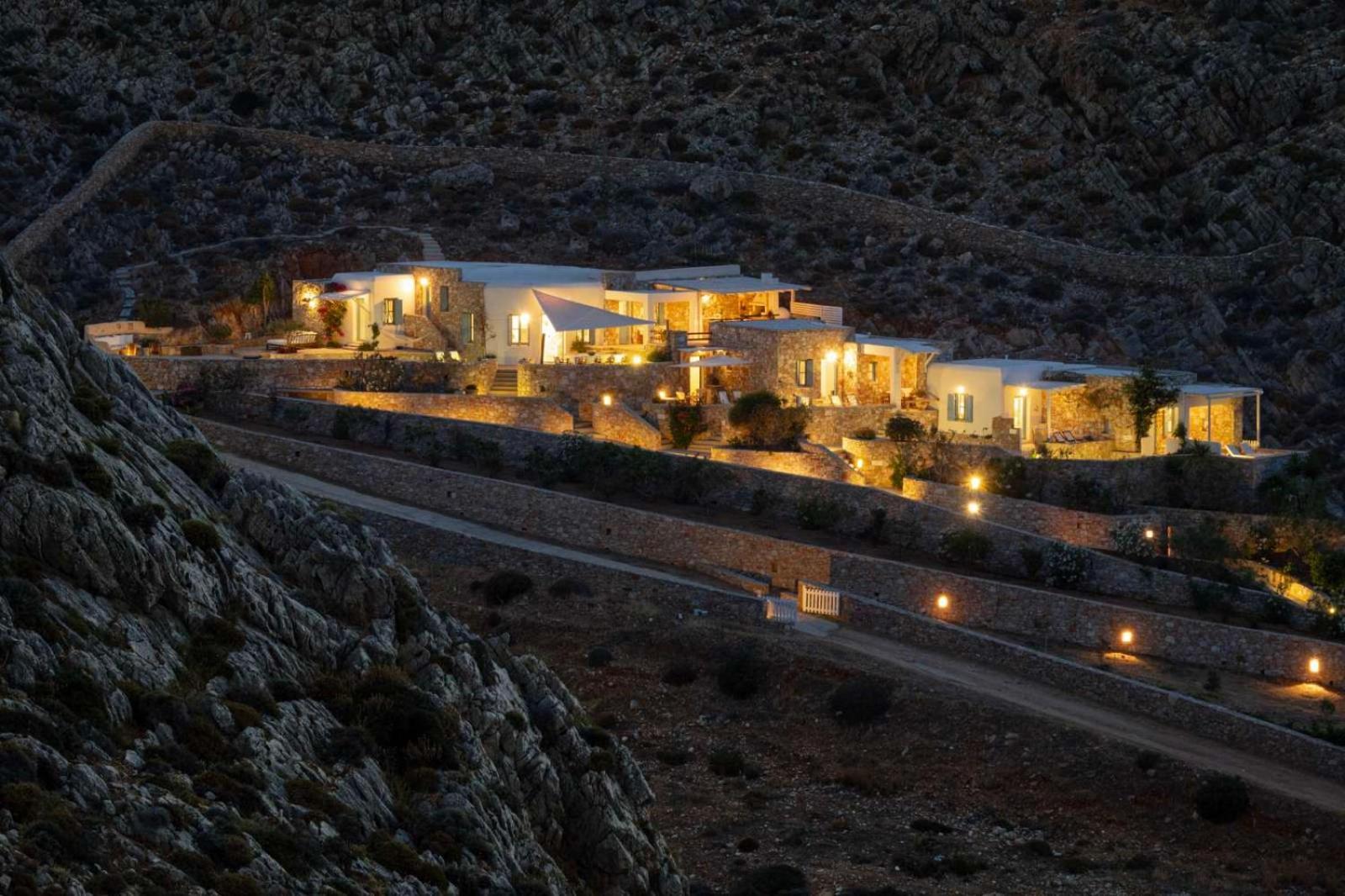 Villa Sirokos Karavostasis  Exterior foto